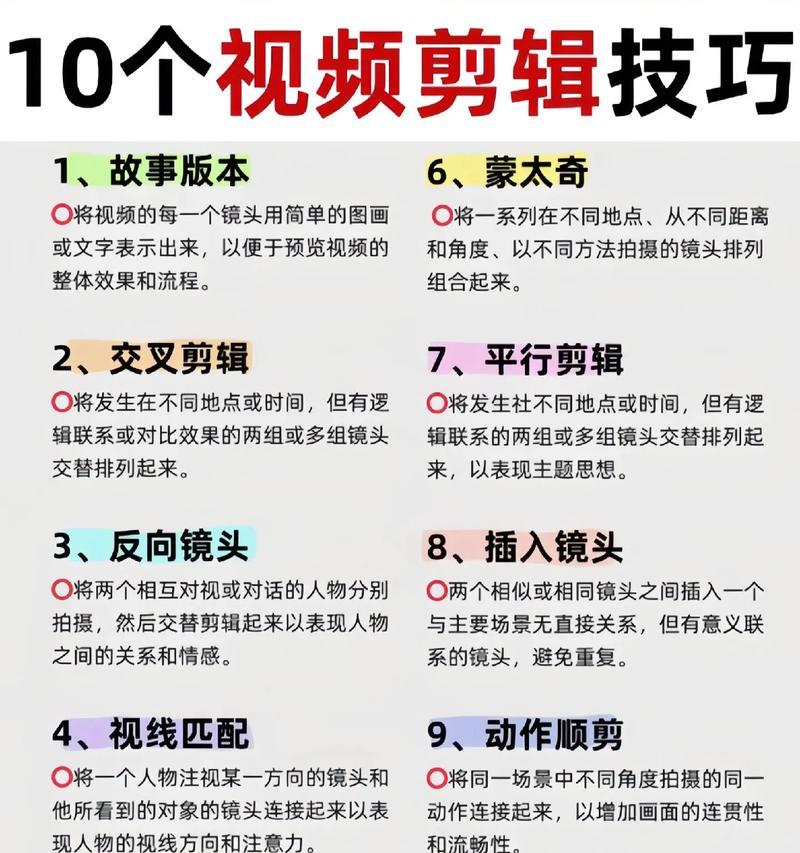 视频剪辑教程自学分享？如何快速掌握视频剪辑技巧？