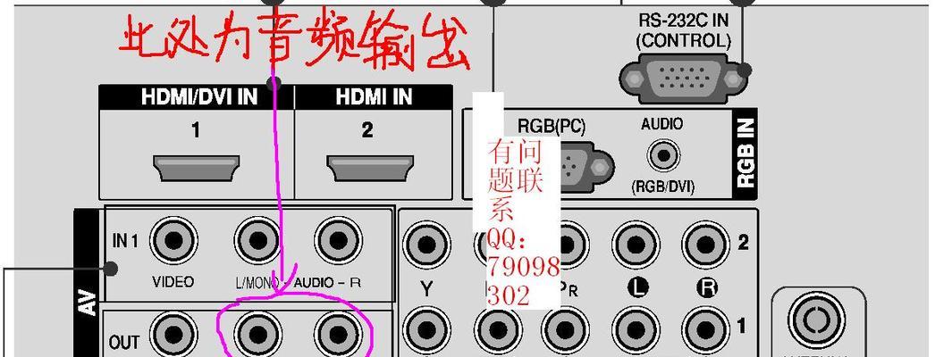 电视机音频输出接口图是什么？如何正确连接音频设备？